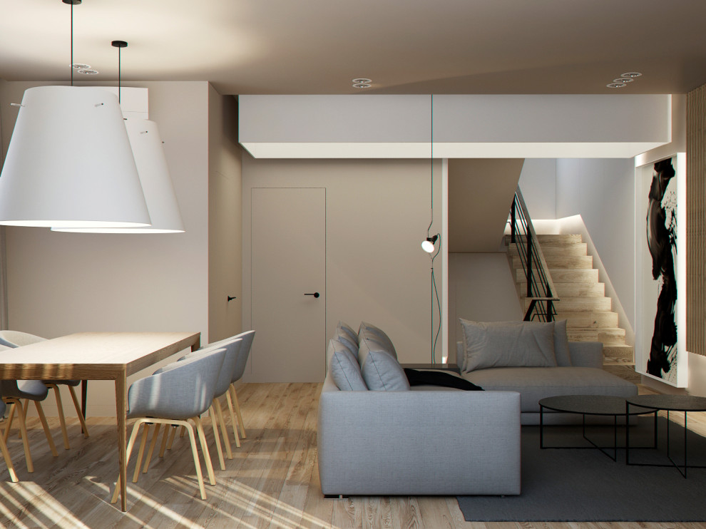 интерьер таунхауса