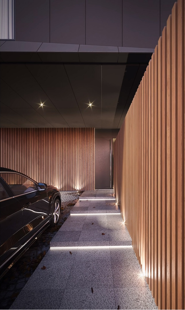 Дом в современном стиле со СПА комплексом