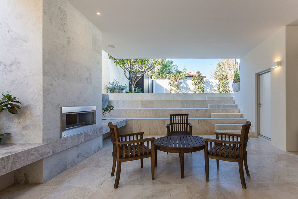 Photo of a beach style patio in Perth.