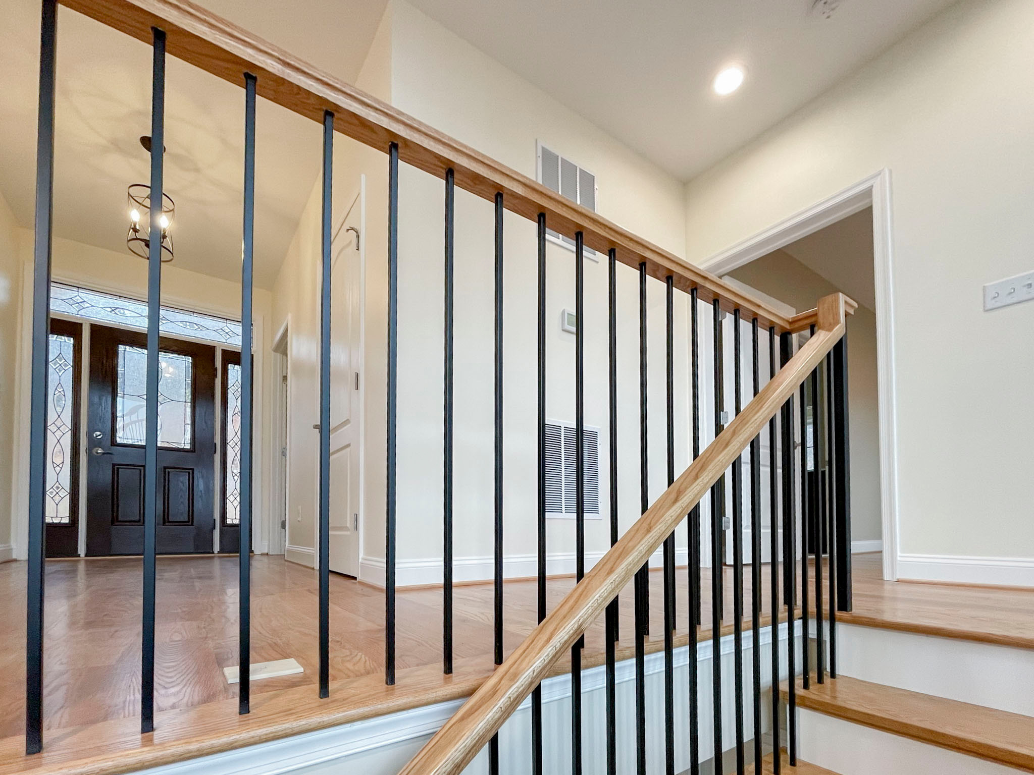 97_Airy Straight-Floating Staircase in Transitional-Mountain Home, Luray, VA 228