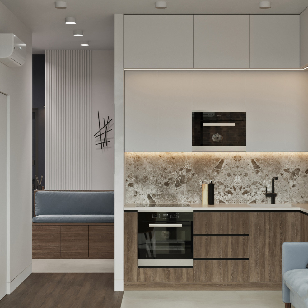 Современный дизайн с акцентами, ЖК I Love