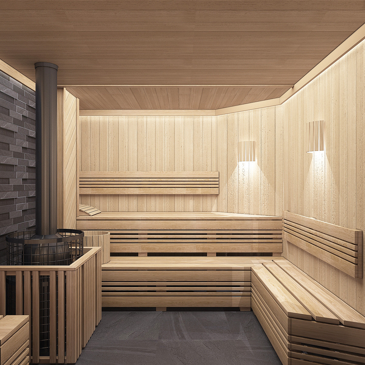 Дом купол гостевой /83м2