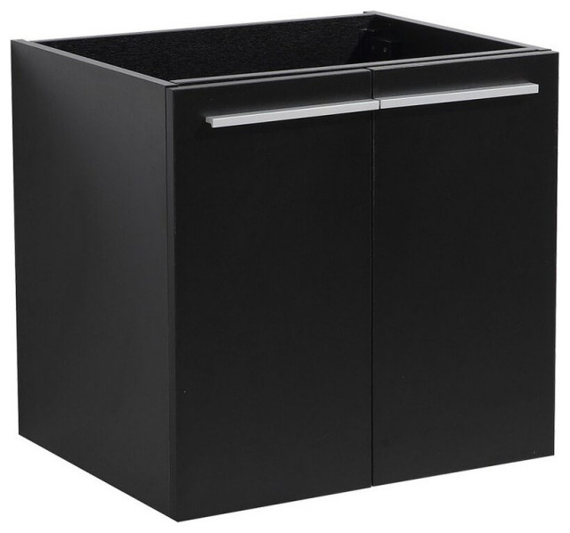 Fresca FCB8058BW Alto 23" Black Modern Bathroom Modern
