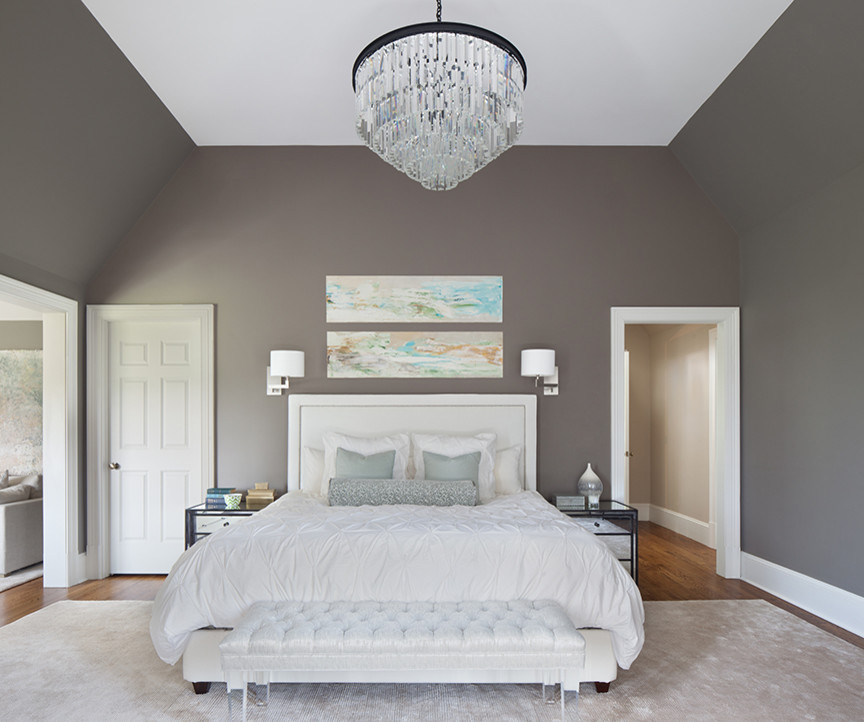 Transitional bedroom photo in New York