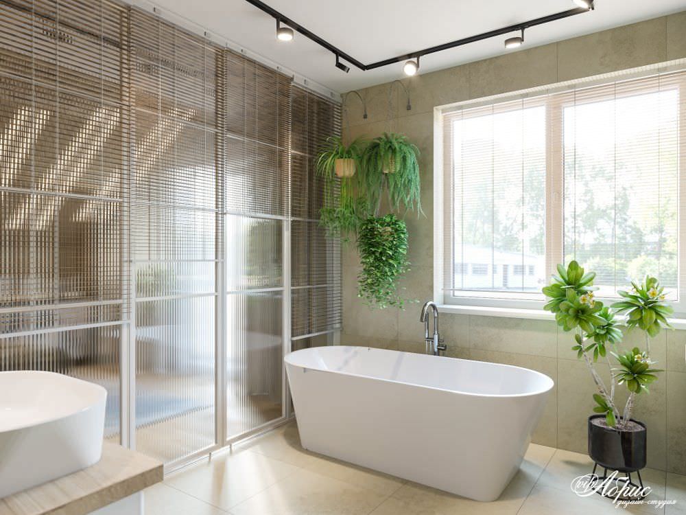 Дизайн интерьера двухэтажной квартиры (ул.Вишнёвая)