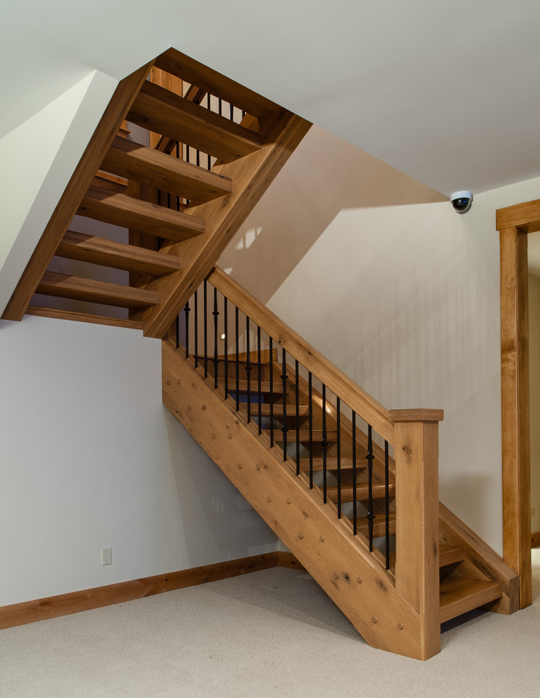 Staircase - rustic staircase idea