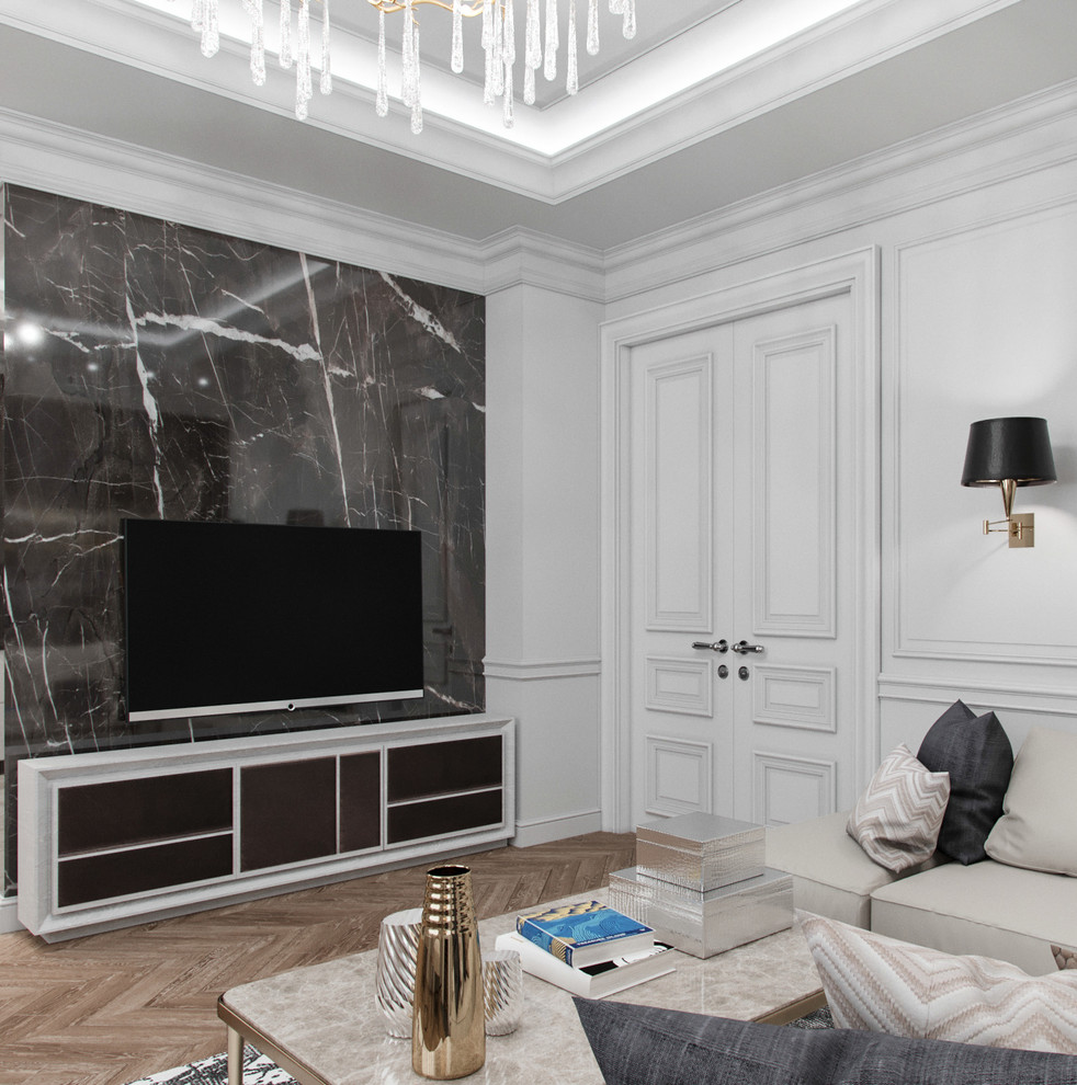 Дизайн-проект квартиры в ЖК "Мосфильмовский"