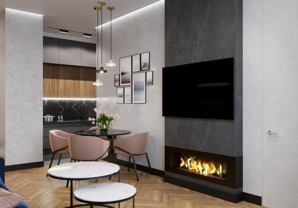 Дизайн проект квартиры в ЖК Петровский квартал на воде