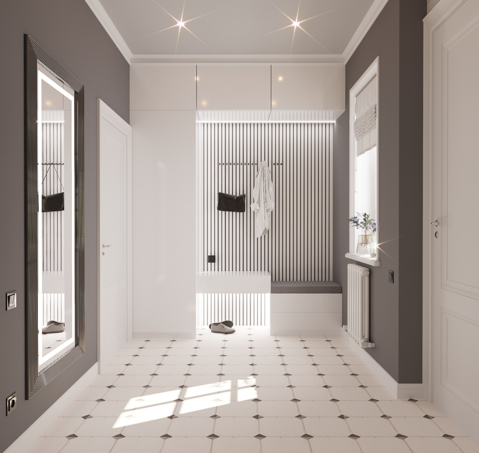 Интерьеры загородного дома в ЖК Олимпийский