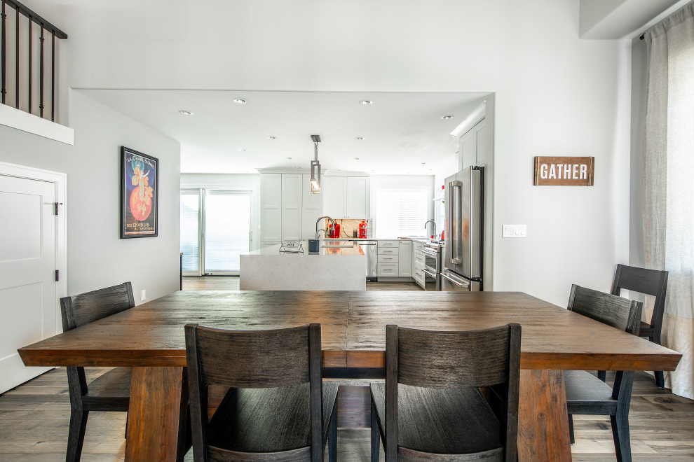 Home design - transitional home design idea in Seattle