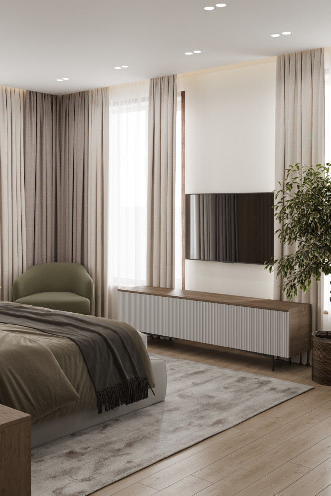 3 этаж частного жилого дома. Спальня.