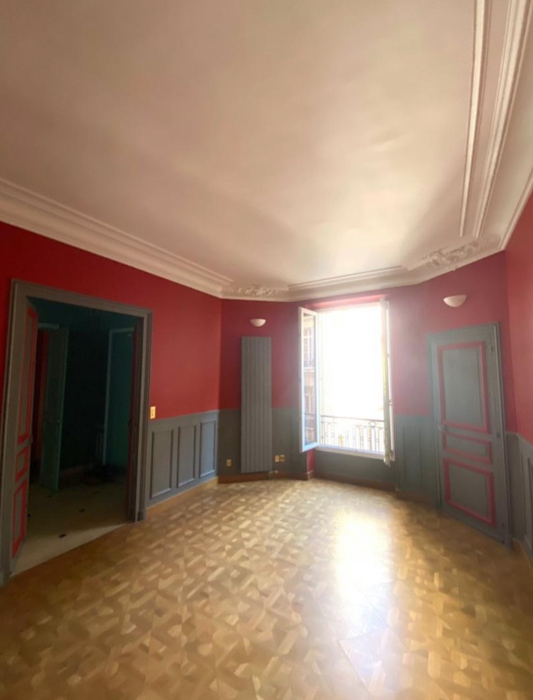 Projet Haussmann - Rénovation complète d'un appartement de 188m2.