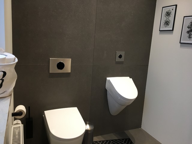 G&auml;ste WC trendy-lille-badevaerelse