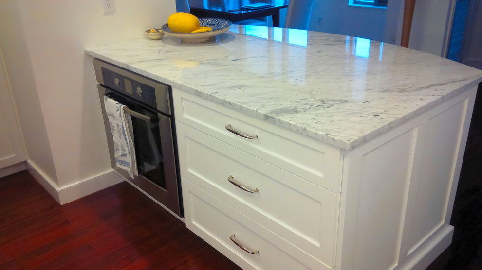 Example of a transitional kitchen design in Providence