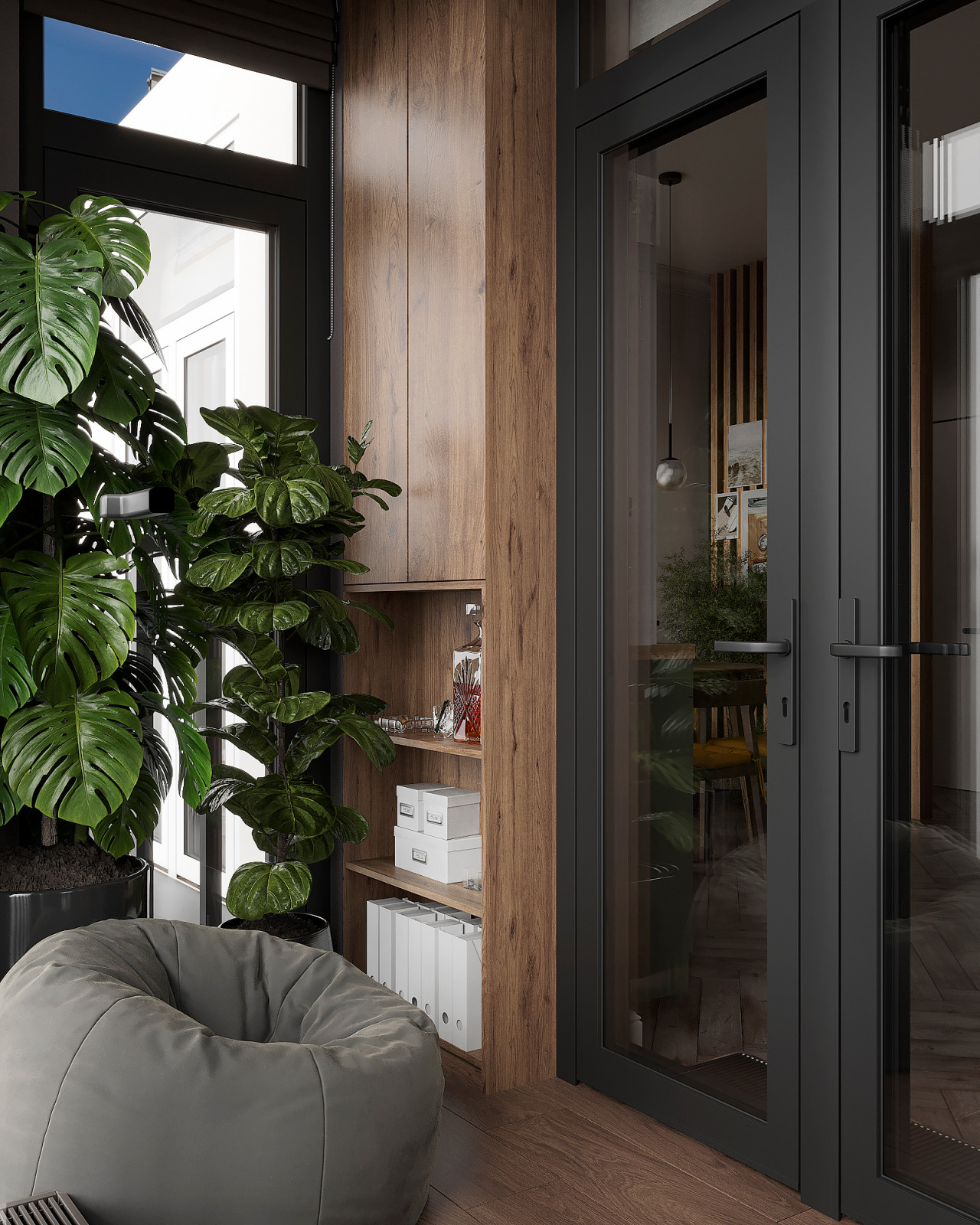 Квартира в стиле эклектика