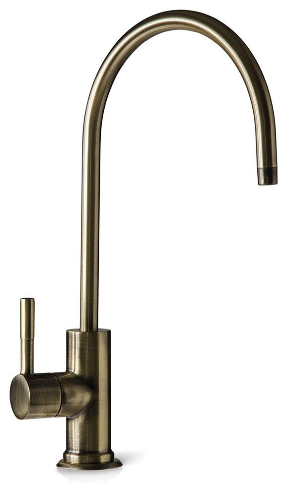 LeadFree Heavy Duty Solid Brass Drinking Water Filter Faucet Contemporary Kitchen Faucets