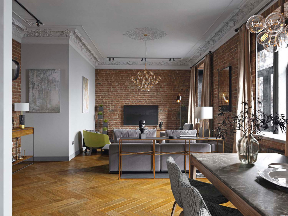 Дизайн проект квартиры в доходном доме 1901 года постройки на Страстном бульваре