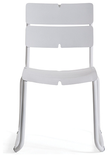 OASIQ CORAIL Dining Armchair, White, No Cushions