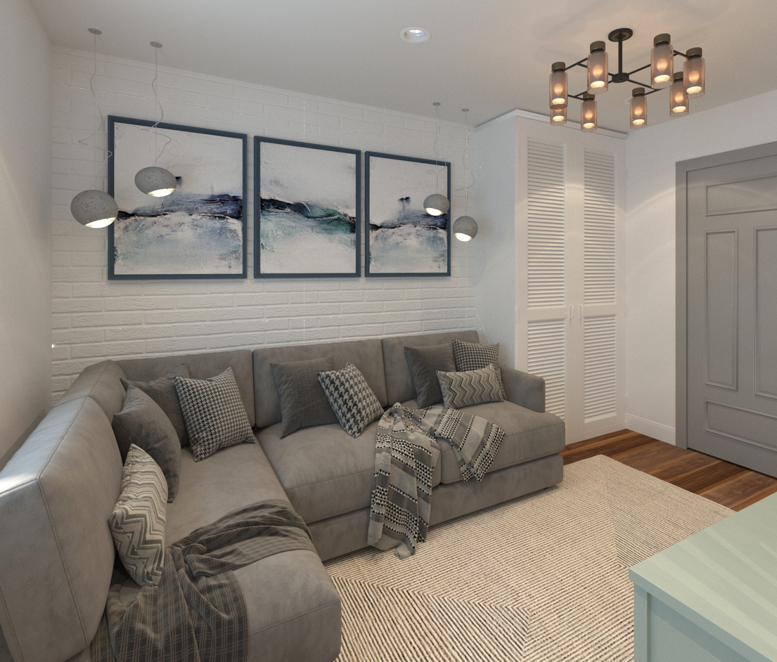 Маленькая однушка в старом фонде  "ДО и ПОСЛЕ"