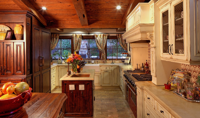 Rustic Mediterranean mediterranean-kitchen