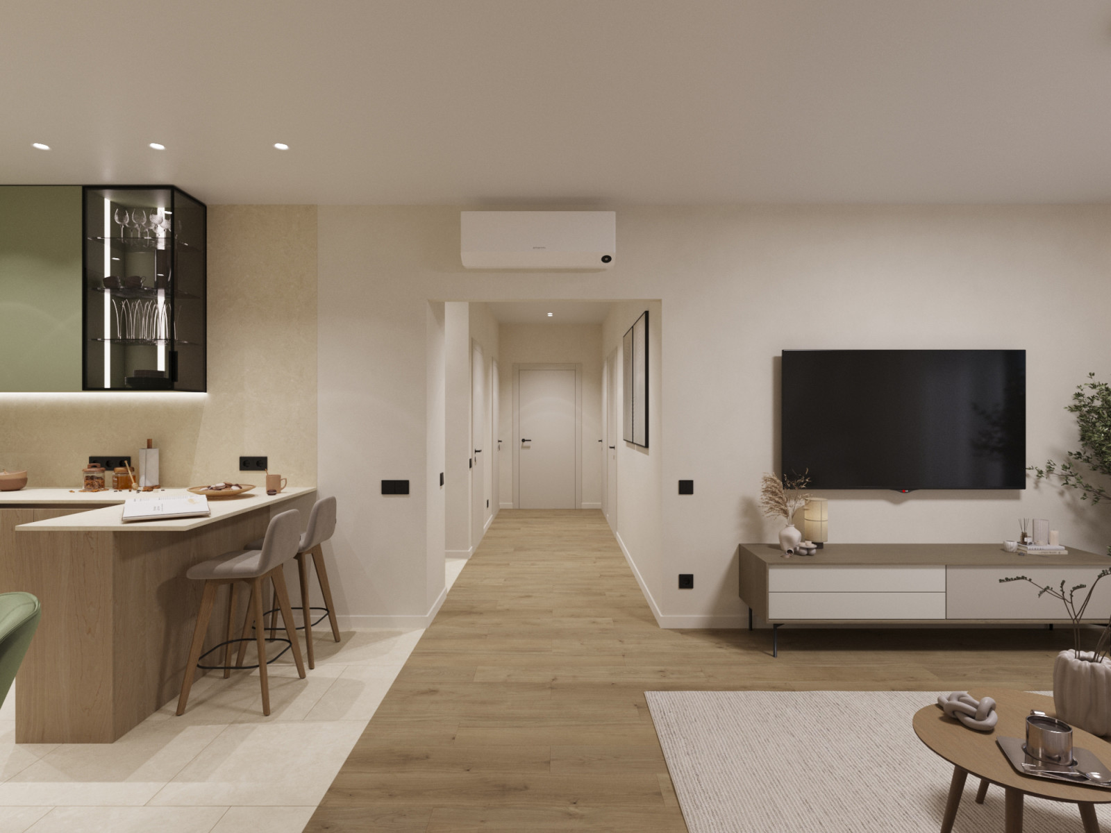 Интерьер квартиры 87 м2