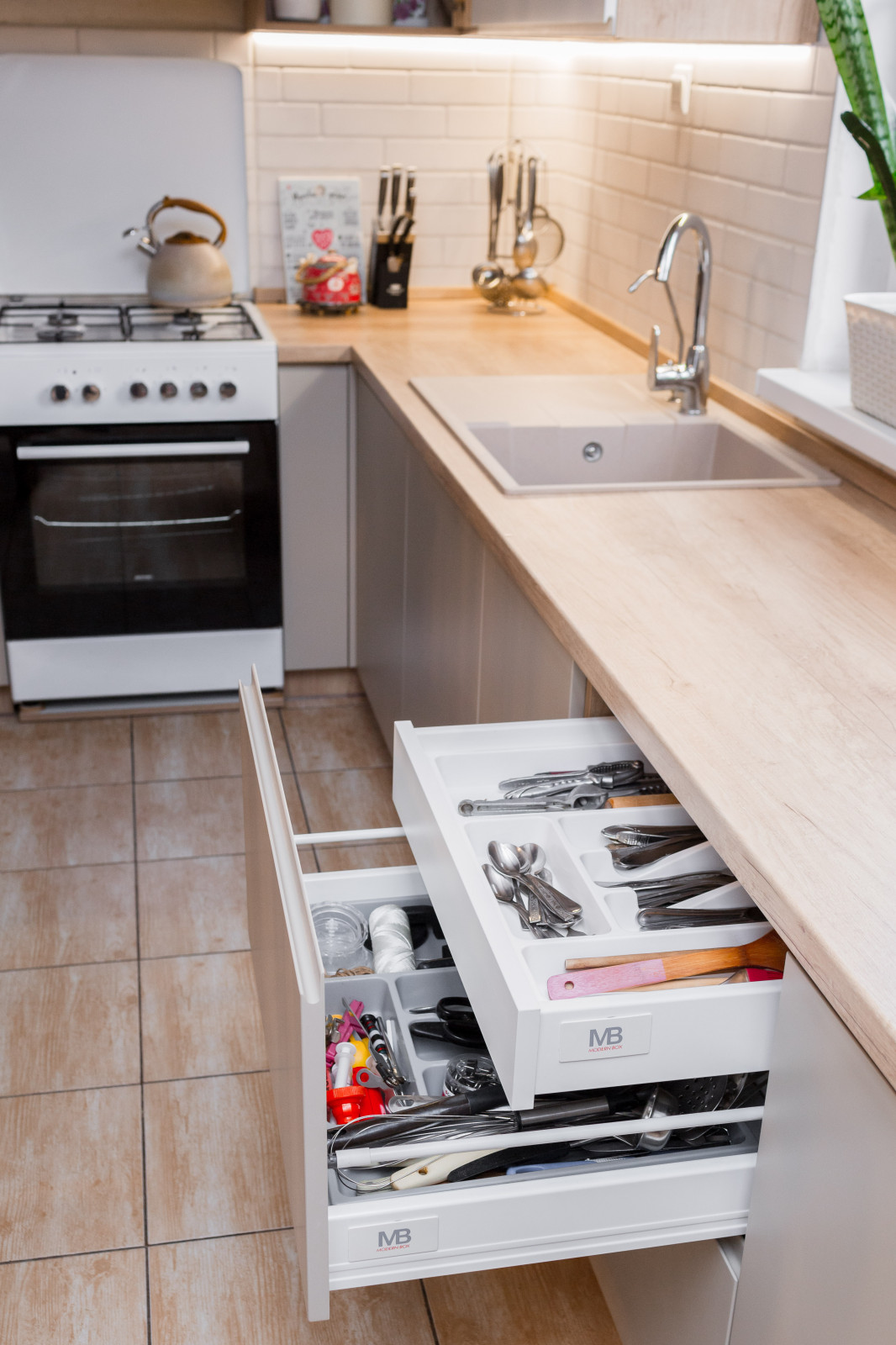 Кухня в частном доме нестандартной планировки