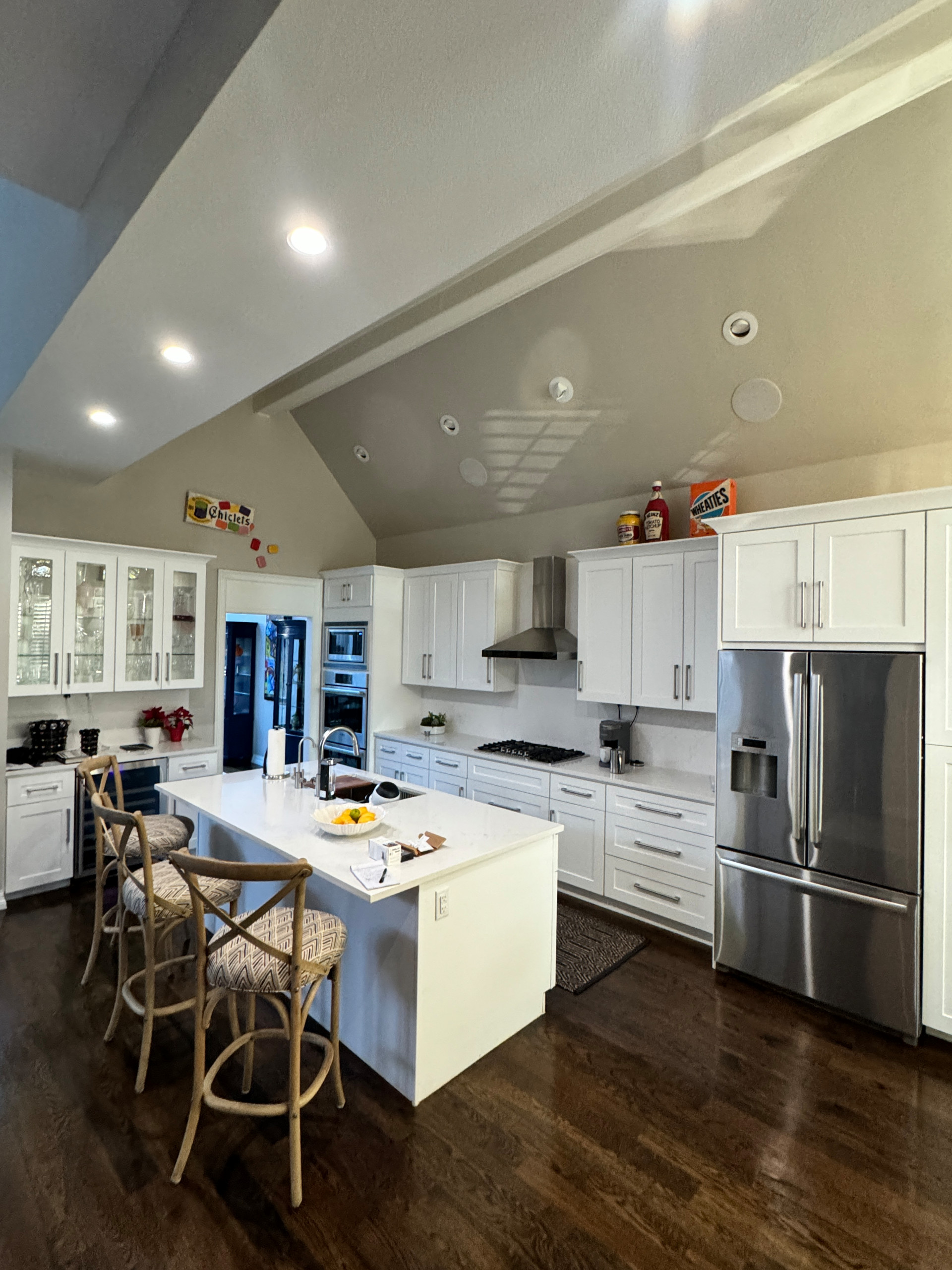 Contemporary remodel