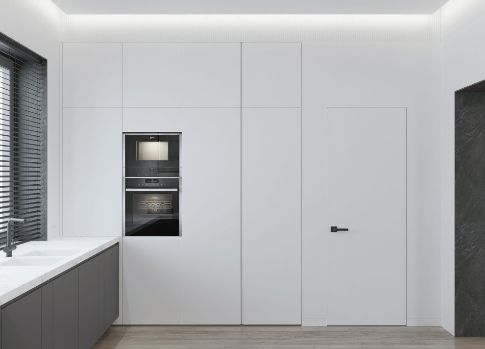 Y-house. Дизайн интерьера двухэтажного дома.