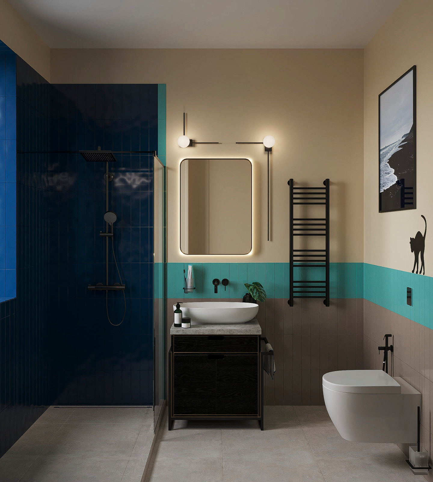 Море внутри. 2-х этажный загородный дом 320 кв.м. в Крыму