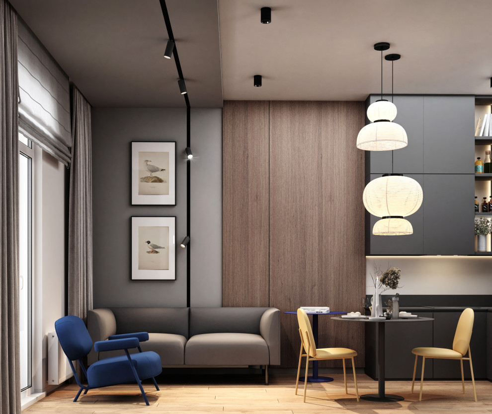 Современный стиль с яркими акцентами в ЖК Айвазовский City