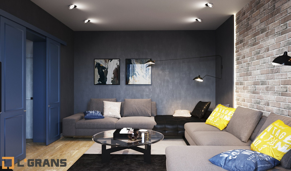 Дизайн интерьера 4к. квартиры по ул. Герасимова в Хабаровске