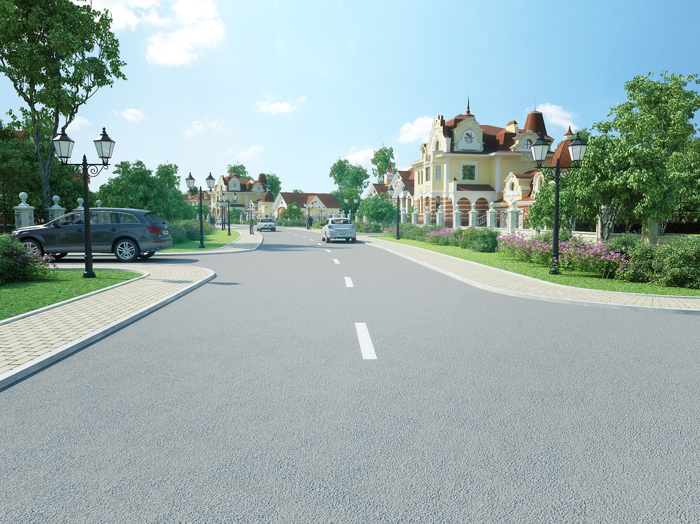 Проект и презентация поселка