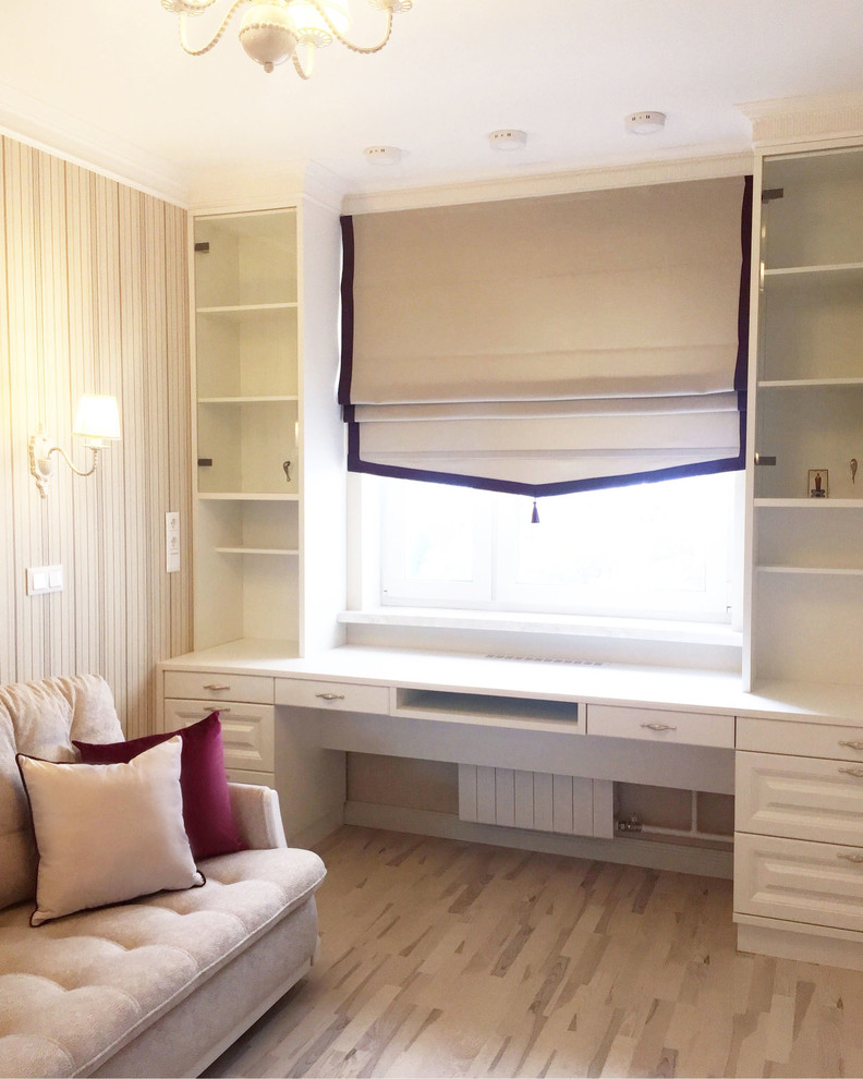 Текстильное оформление квартиры На Мичуринском проспекте