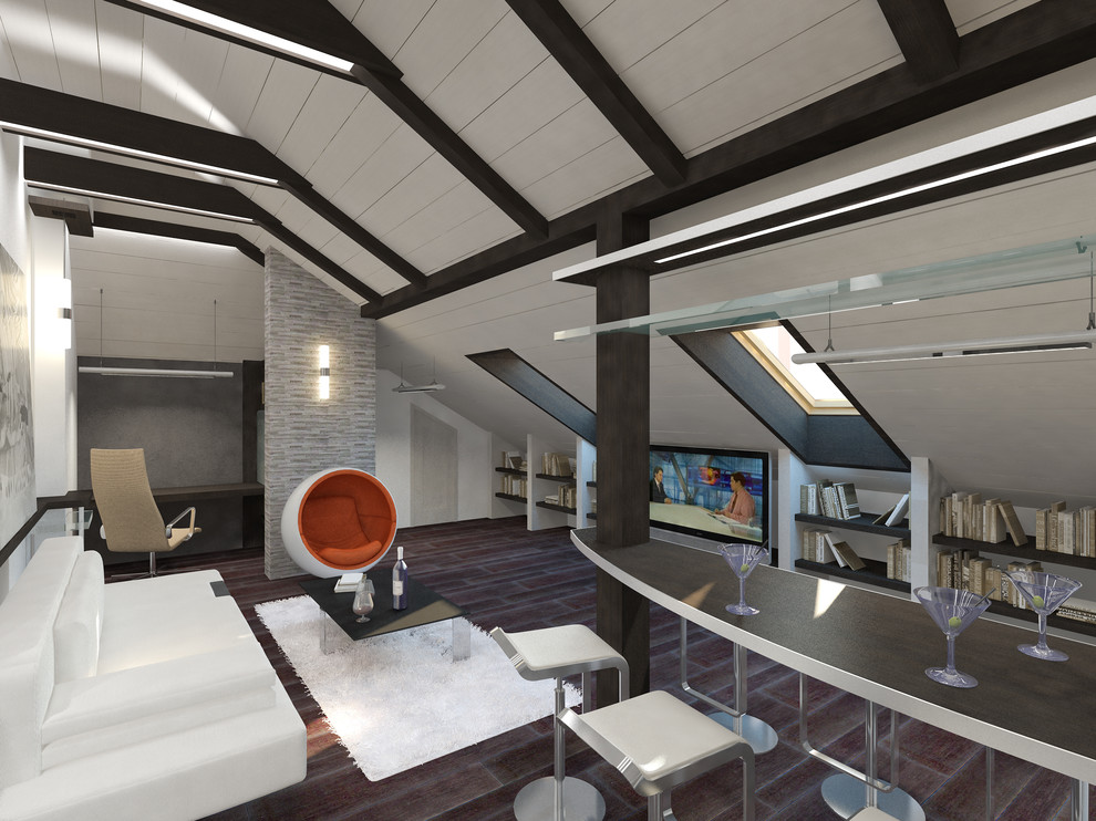 Частный жилой дом на Рублёво-Успенском шоссе (проект)