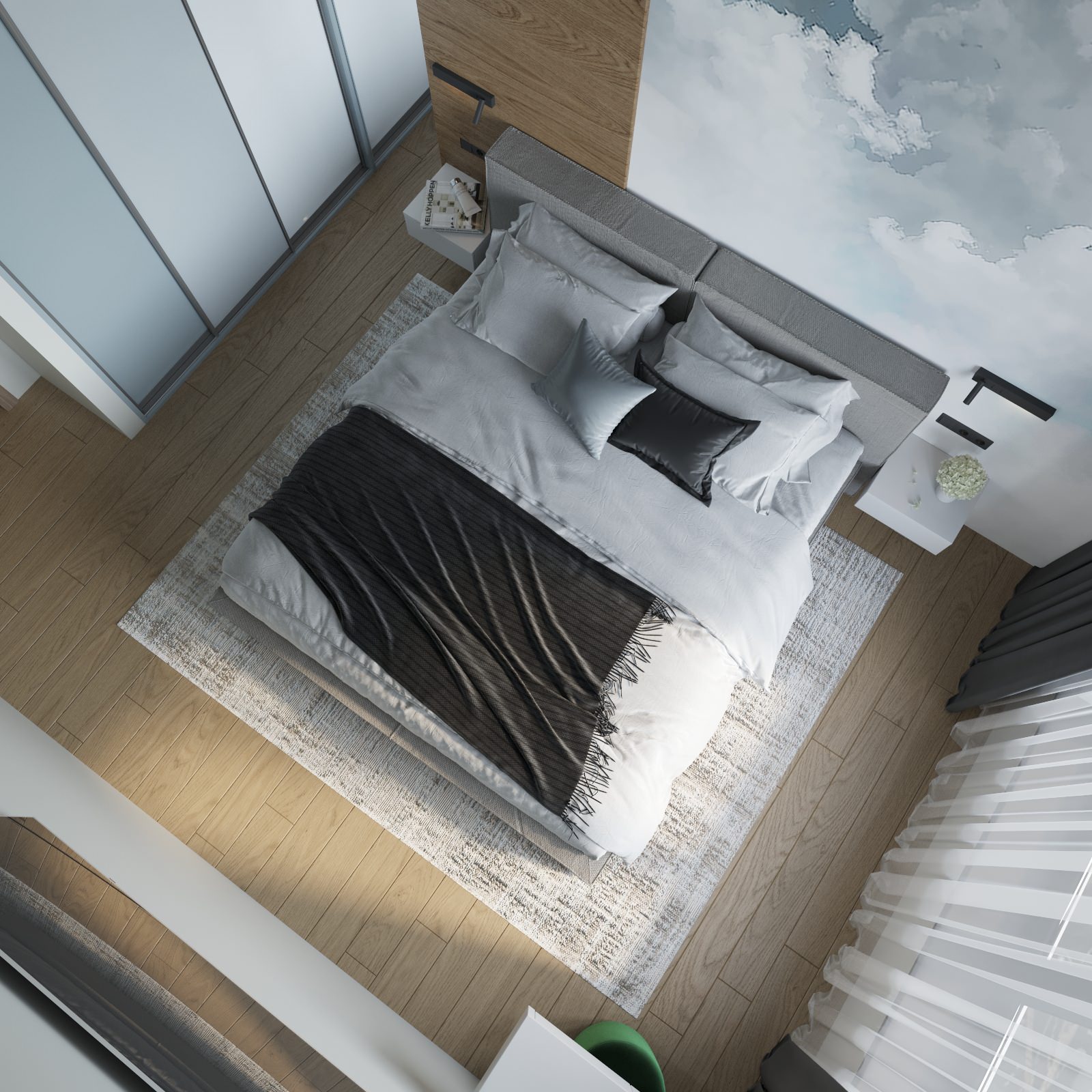 Спальня в современном стиле