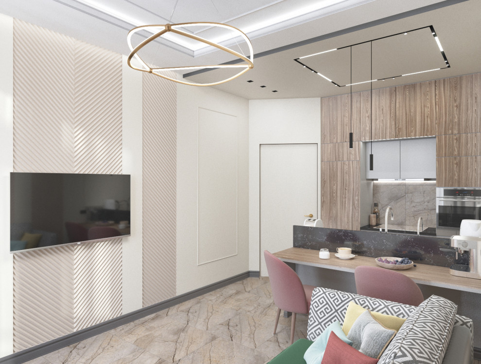 Квартира в доме ар-деко