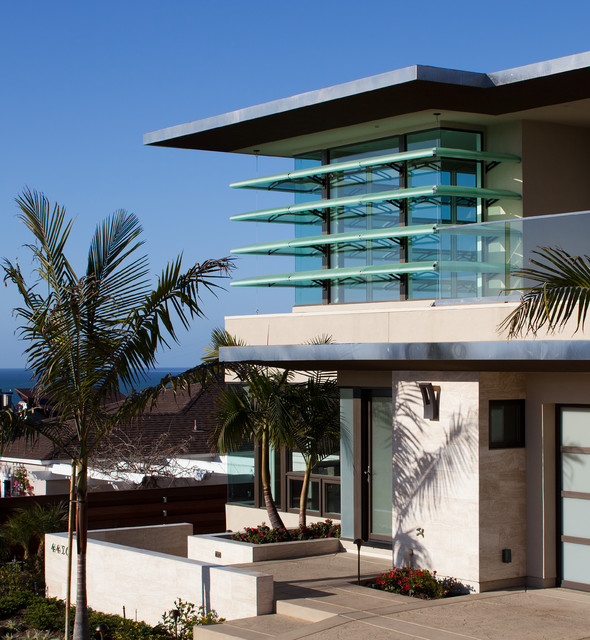 Sunset Cliffs Residence contemporary-house-exterior