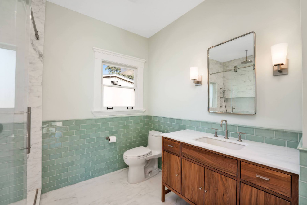 Inspiration for a large traditional bathroom in San Francisco.