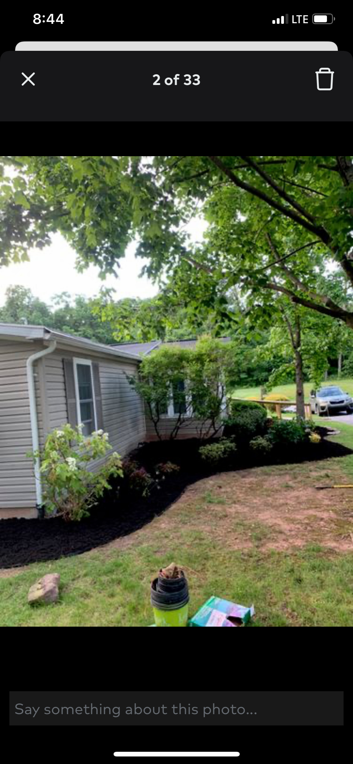 Landscaping projects