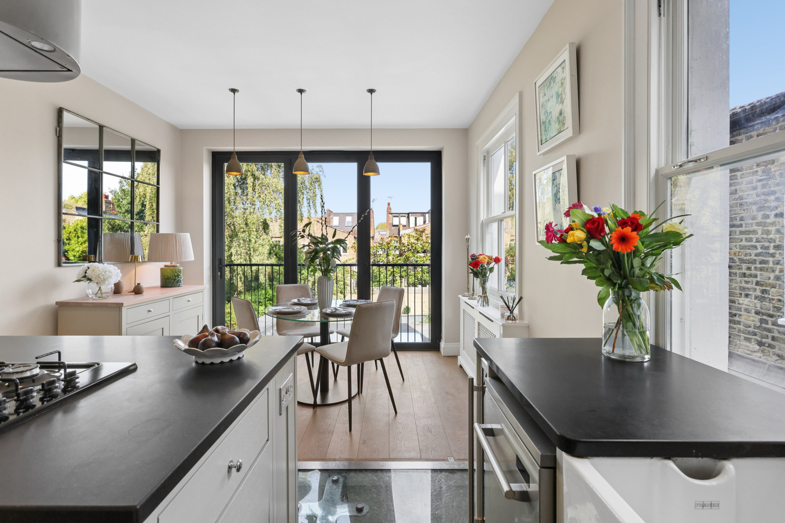 Uplift to Victorian family home in Fulham SW6 - kitchen diner