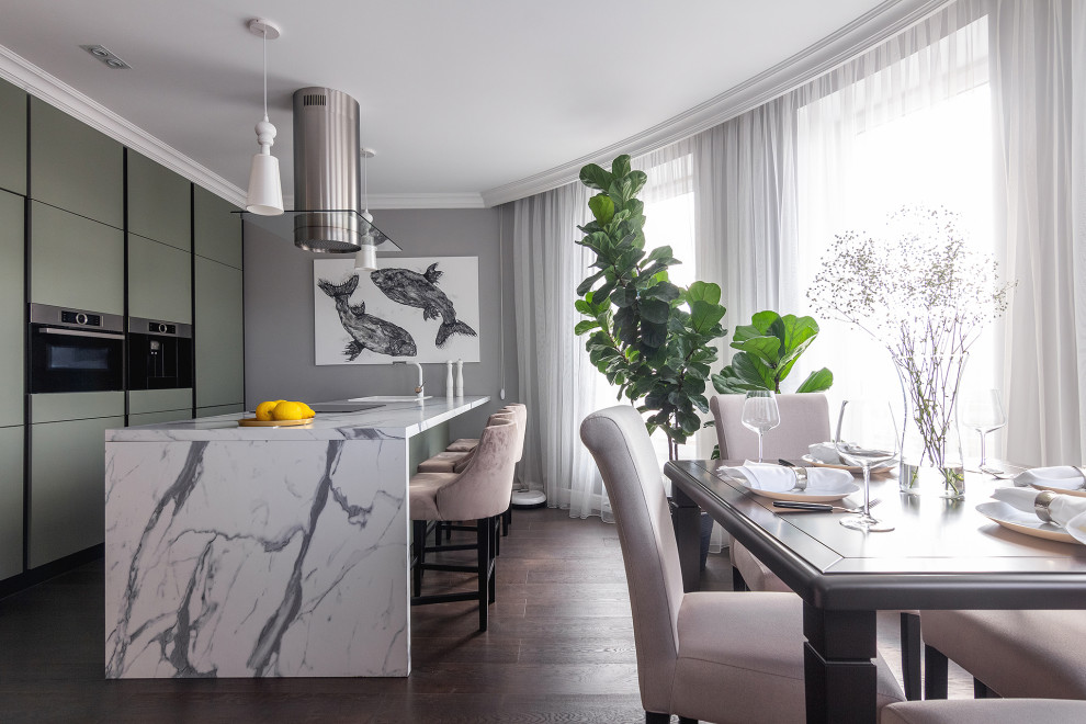 Реализованный проект квартиры 73,22 м/кв