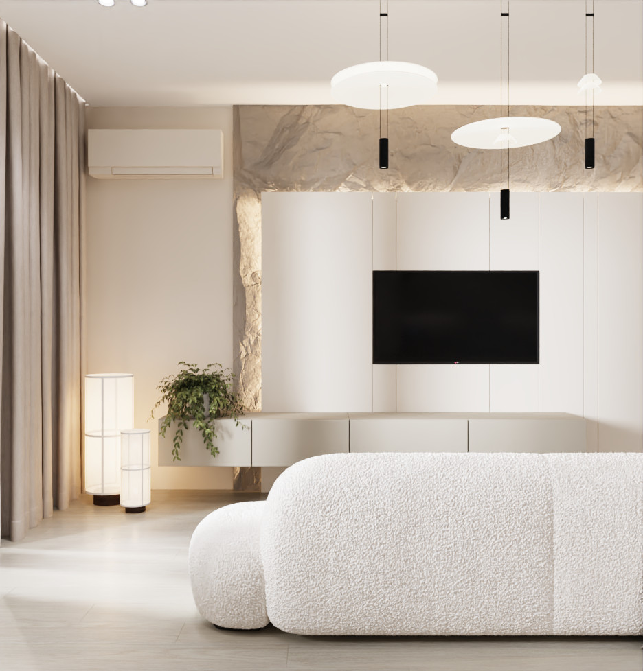 гостиная в таунхаусе