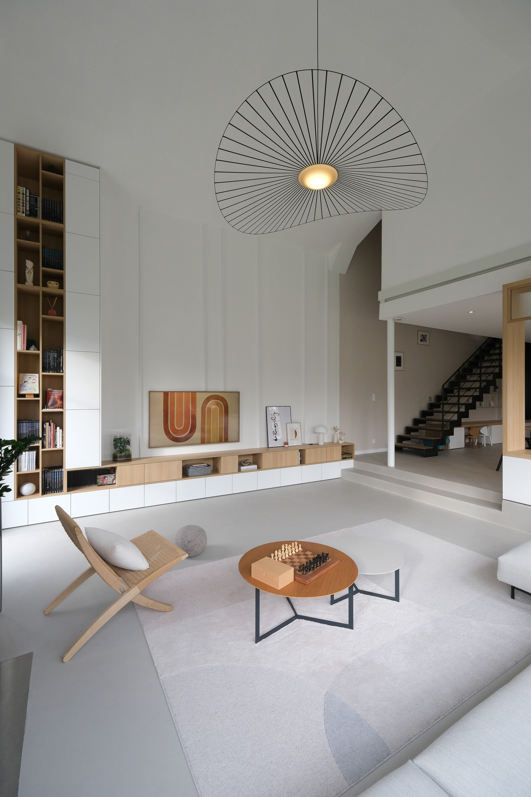Avant/Après : Pièce de vie de 75 m2 transformée pour une famille