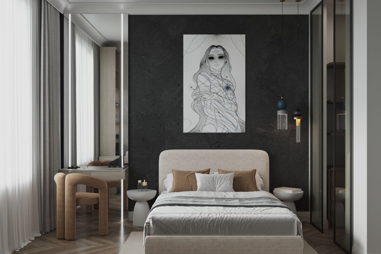 Дизайн проект в г. Москва. ул. Раменки