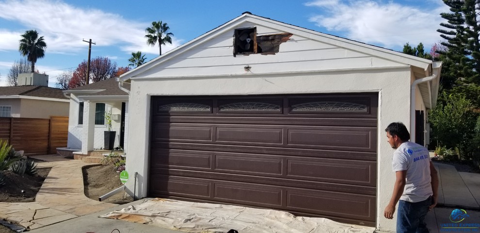Stucco installation in North Hollywood