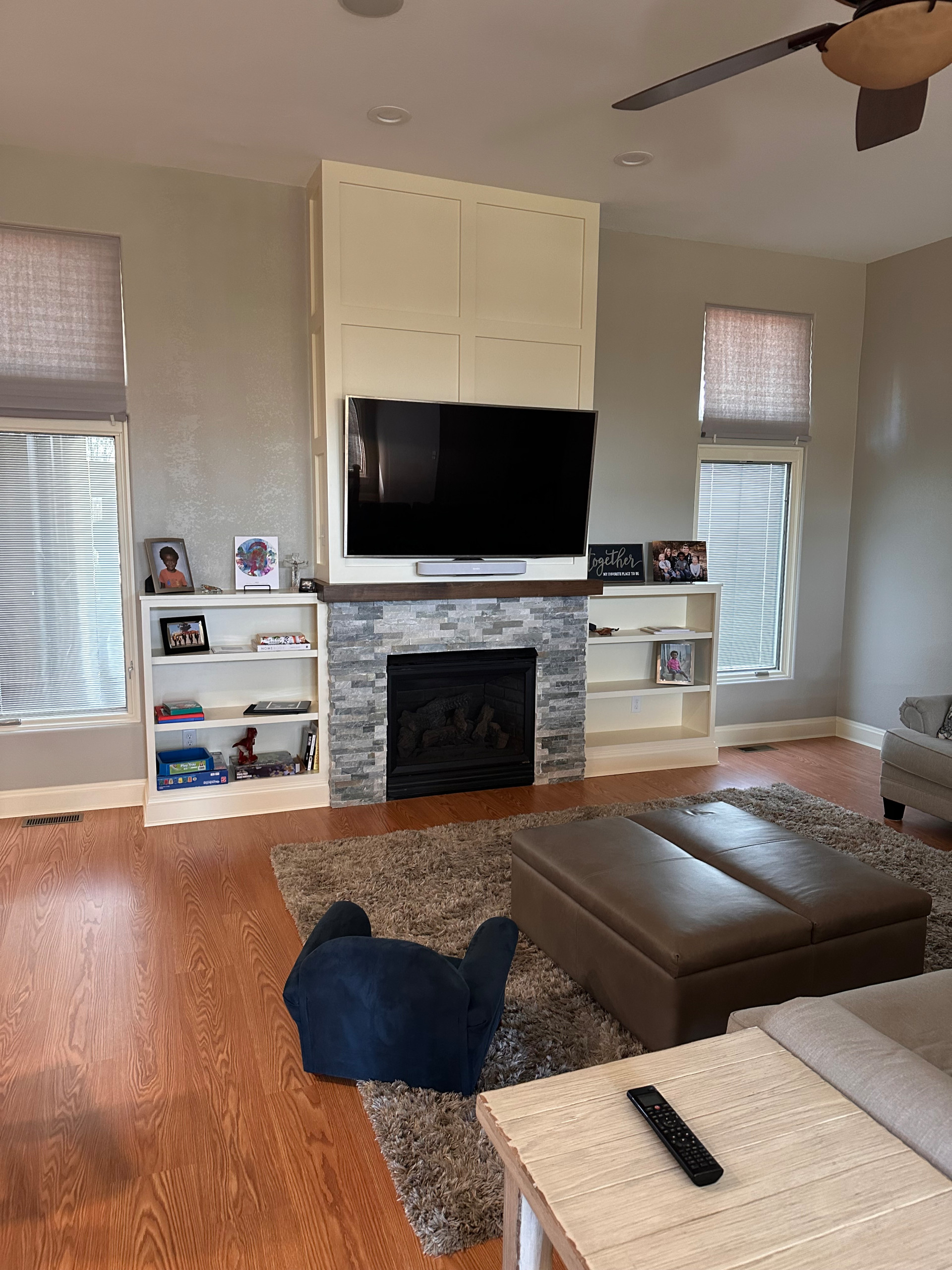 Kitchen and Living Room