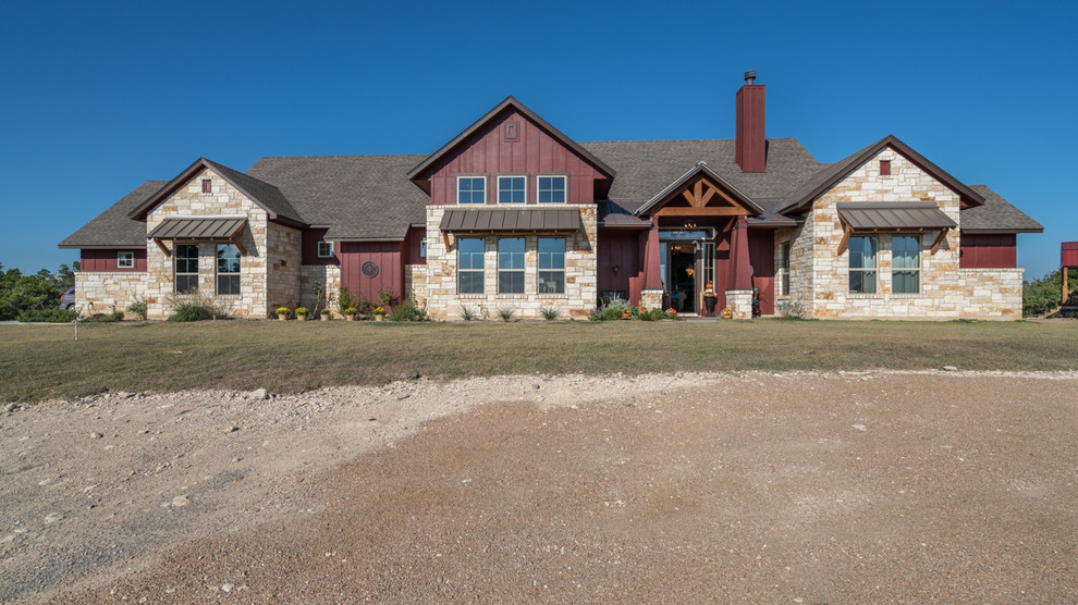 Texwin Rustic Red Building Our Work - Rustic - Exterior - Austin - by Rostrata Builders, Inc. | Houzz