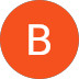 b logo for vt roofing company