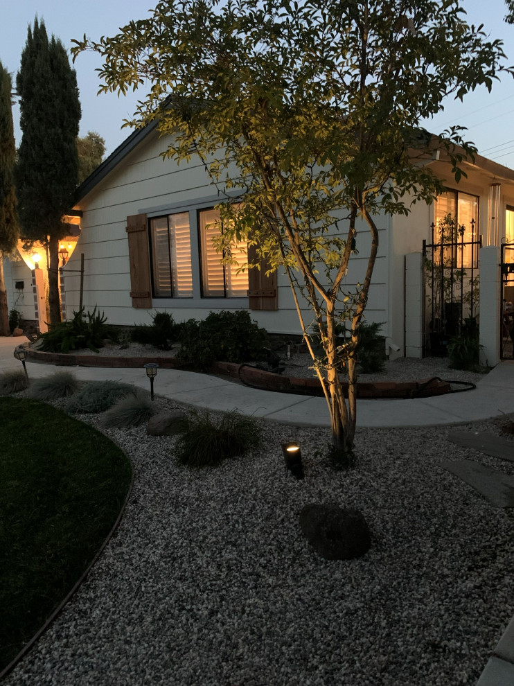 CURB APPEAL TRANSFORMATION WITH CUSTOM HARDSCAPE&LANDSCAPE DESIGN