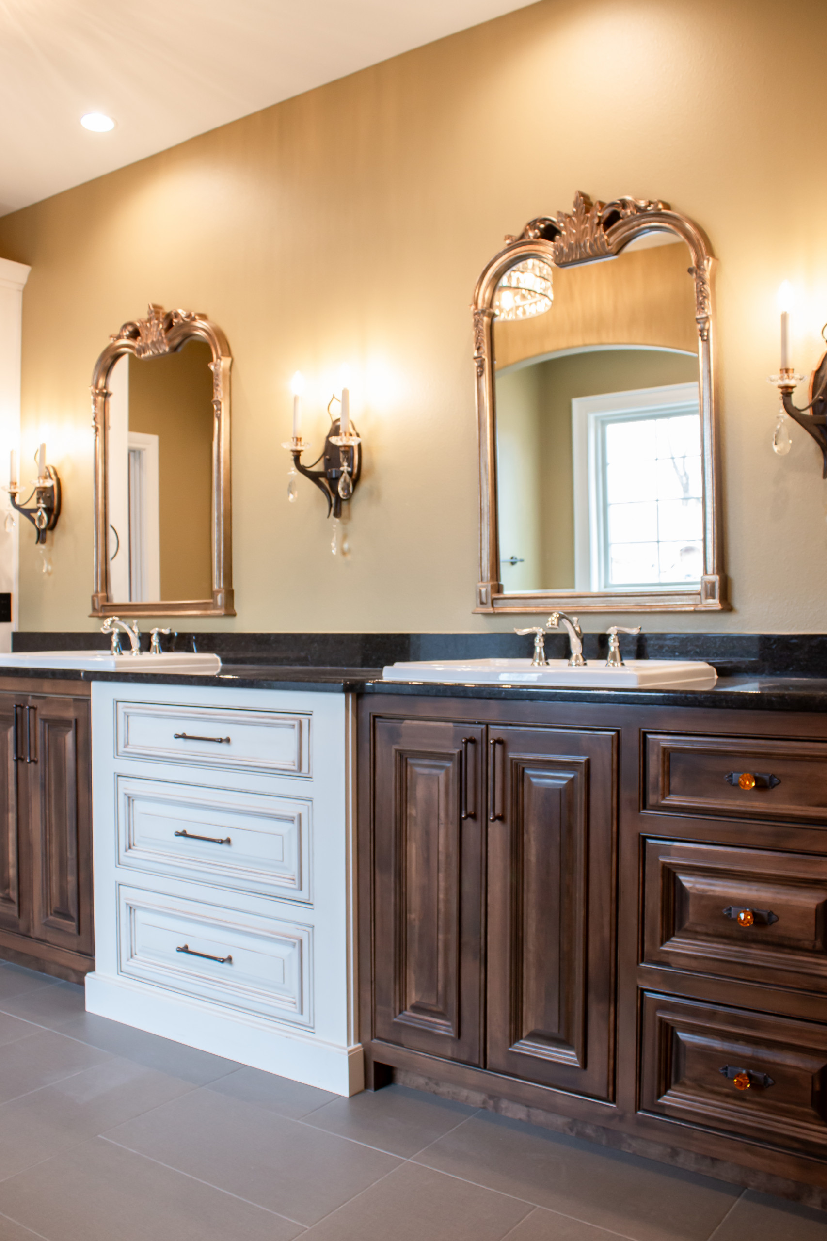 Slocum Custom Home - Master & Powder Bath